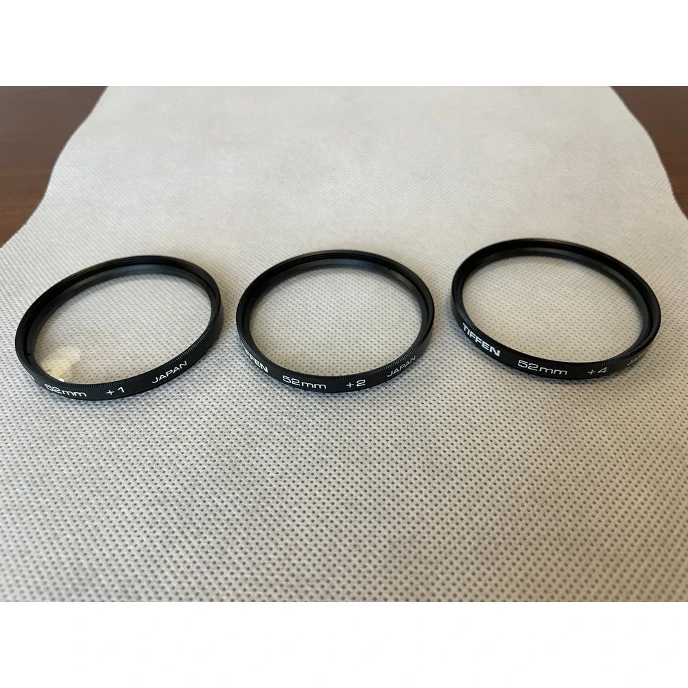 Tiffen‎ Close-Up Lens Set 52 mm +1 +2 +4